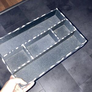 Zebra print Drawer organizer